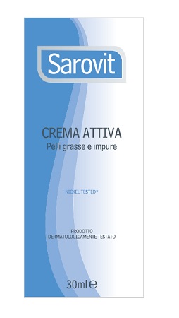 SAROVIT CREMA PELLI GRASSE/IMPURE 30 ML - Farmacia Dott. Pasquale Russo