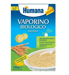 HUMANA VAPORINO PASTINA BIOLOGICA 320 G - Farmacia Dott. Pasquale Russo