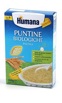 HUMANA PUNTINE BIOLOGICHE PASTINA 320 G - Farmacia Dott. Pasquale Russo