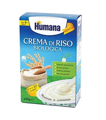 HUMANA CREMA DI RISO BIOLOGICO 230 G - Farmacia Dott. Pasquale Russo