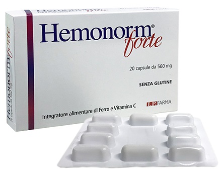 HEMONORM FORTE 20 CAPSULE - Farmacia Dott. Pasquale Russo