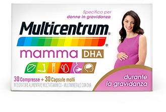 MULTICENTRUM MAMMA DHA 30 COMPRESSE + 30 CAPSULE - Farmacia Dott. Pasquale Russo