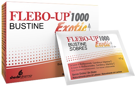 FLEBO-UP 1000 EXOTIC 18 BUSTINE - Farmacia Dott. Pasquale Russo