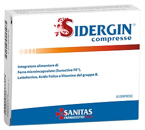 SIDERGIN 30 COMPRESSE - Farmacia Dott. Pasquale Russo