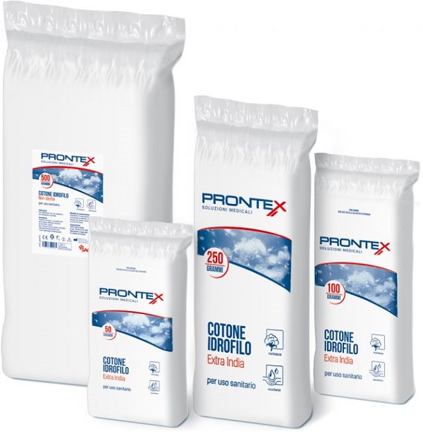 COTONE IDROFILO EXTRA INDIA PRONTEX 500 G - Farmacia Dott. Pasquale Russo