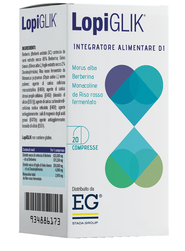 LOPIGLIK 20 COMPRESSE 1,15 G - Farmacia Dott. Pasquale Russo