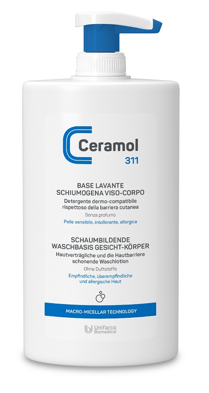CERAMOL 311 BASE LAVANTE SCHIUMOGENA 400 ML - Farmacia Dott. Pasquale Russo
