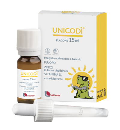 UNICODI' 15 ML FLUORO ZINCO VITAMINA D3 - Farmacia Dott. Pasquale Russo
