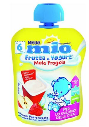 MIO FRUTTA YOGURT MELA/FRAGOLA 90 ML - Farmacia Dott. Pasquale Russo