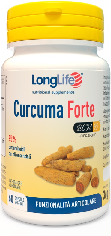 LONGLIFE CURCUMA FORTE 60 CAPSULE VEGETALI - Farmacia Dott. Pasquale Russo