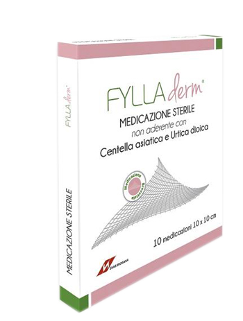 MEDICAZIONE STERILE NON ADERENTE FYLLADERM 10 X 10 CM X 10 BUSTE - Farmacia Dott. Pasquale Russo