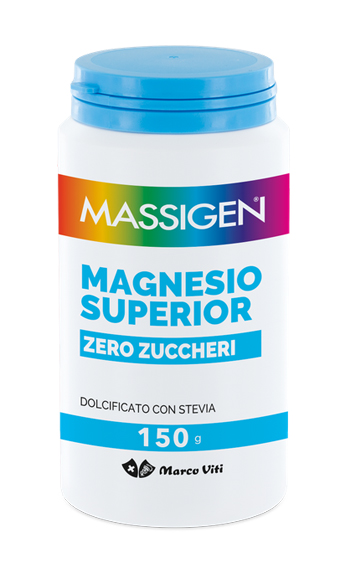 MASSIGEN MAGNESIO SUPERIOR ZERO ZUCCHERI 150 G - Farmacia Dott. Pasquale Russo