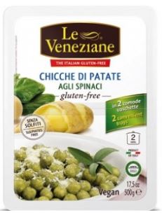 LE VENEZIANE CHICCHE DI PATATE AGLI SPINACI 500 G - Farmacia Dott. Pasquale Russo