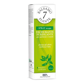 ESSENZA BALSAMICA 7 PIANTE DEODORANTE PURIFICANTE PER AMBIENTI E TESSUTI POMPA SPRAY + ASTUCCIO 180 ML - Farmacia Dott. Pasquale Russo