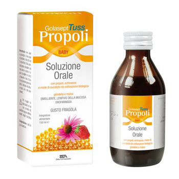 GOLASEPT TUSS PROPOLI BABY SOLUZIONE ORALE 150 ML - Farmacia Dott. Pasquale Russo