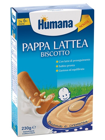 HUMANA PAPPA LATTEA BISCOTTO 230 G - Farmacia Dott. Pasquale Russo