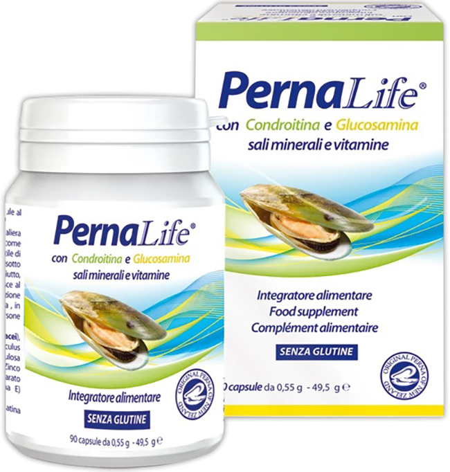 PERNALIFE GLUCOSAMINA CONDROITINA VITAMINE E MINERALI 90 CAPSULE - Farmacia Dott. Pasquale Russo