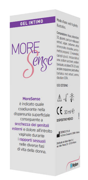 MORESENSE GEL TUBO 30 ML - Farmacia Dott. Pasquale Russo