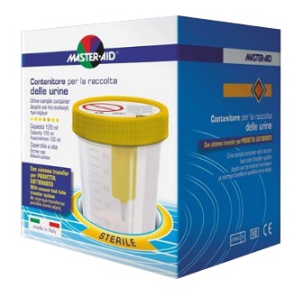 CONTENITORE RACCOLTA URINA SOTTOVUOTO MASTER-AID 120 ML - Farmacia Dott. Pasquale Russo
