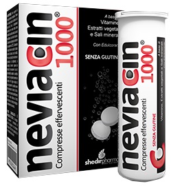 NEVIACIN 1000 20 COMPRESSE EFFERVESCENTI - Farmacia Dott. Pasquale Russo