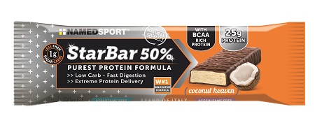 STARBAR 50% PROTEIN COCONUT HEAVEN 50 G - Farmacia Dott. Pasquale Russo