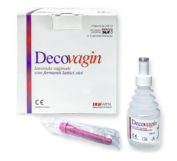 DECOVAGIN 5 FLACONI DA 100 ML + 5 CANNULE MONOUSO - Farmacia Dott. Pasquale Russo