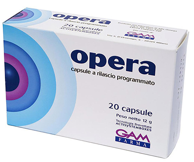 OPERA 20 CAPSULE - Farmacia Dott. Pasquale Russo