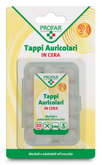 TAPPI AURICOLARI IN CERA 20 PEZZI PROFAR - Farmacia Dott. Pasquale Russo