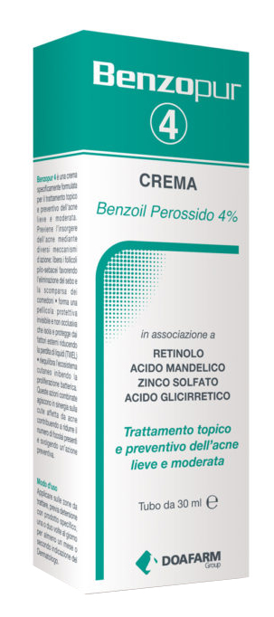 BENZOPUR 4 CREMA 30 ML - Farmacia Dott. Pasquale Russo