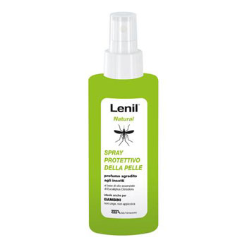 LENIL NATURAL SOLUZIONE ANTIZANZARA IN FLACONE + POMPA SPRAY 100 ML - Farmacia Dott. Pasquale Russo