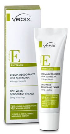 VEBIX PHYTAMIN CREMA DEODORANTE 1 SETTIMANA 25 ML - Farmacia Dott. Pasquale Russo