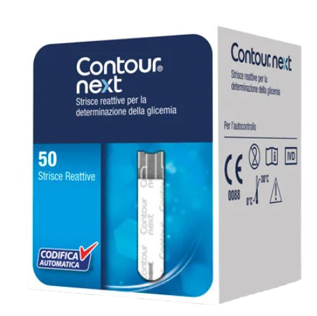 CONTOUR GLICEMIA STRISCE REATTIVE 50 PEZZI - Farmacia Dott. Pasquale Russo