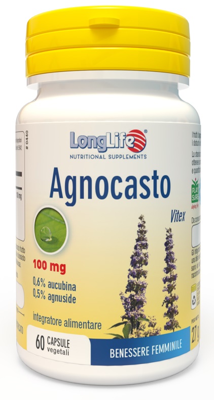 LONGLIFE AGNOCASTO 60 CAPSULE VEGETALI - Farmacia Dott. Pasquale Russo