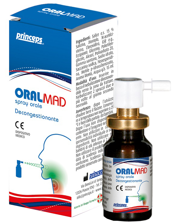 ORALMAD SPRAY 15 ML - Farmacia Dott. Pasquale Russo