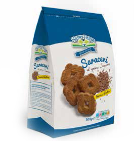 HAPPY FARM BISCOTTI SARACENI 300 G - Farmacia Dott. Pasquale Russo