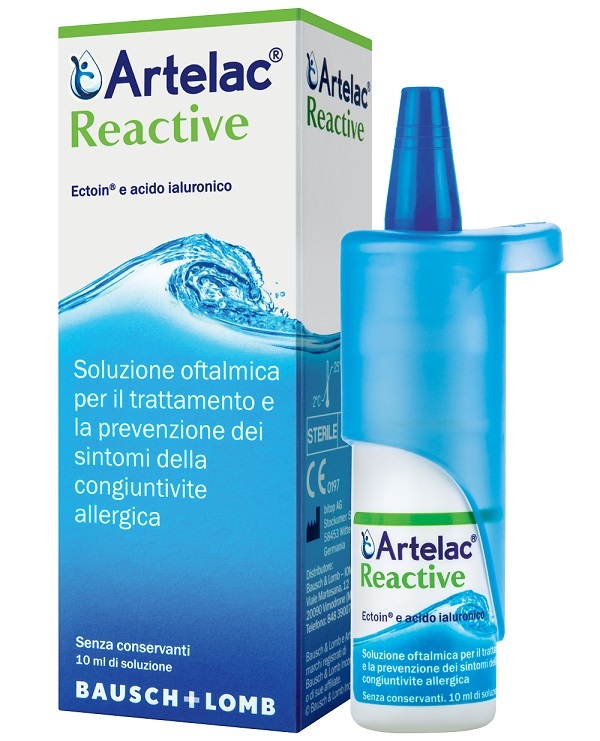 ARTELAC REACTIVE SOLUZIONE OFTALMICA MULTIDOSE FLACONE 10 ML - Farmacia Dott. Pasquale Russo