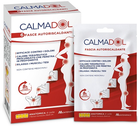 CALMADOL FASCIA RISCALDANTE PACK 6 PEZZI - Farmacia Dott. Pasquale Russo