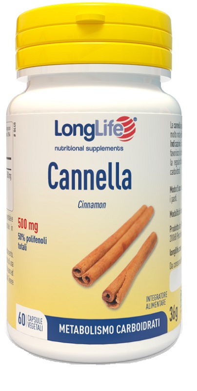 LONGLIFE CANNELLA 60 CAPSULE - Farmacia Dott. Pasquale Russo