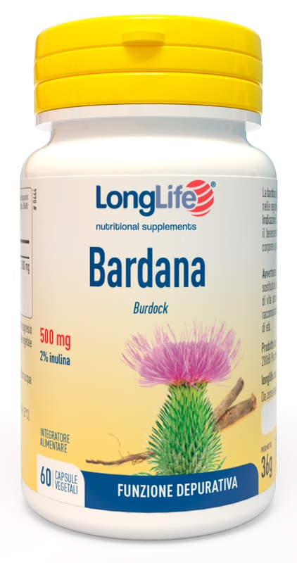 LONGLIFE BARDANA 60 CAPSULE VEGETALI - Farmacia Dott. Pasquale Russo
