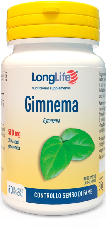LONGLIFE GIMNEMA 60 CAPSULE VEGETALI - Farmacia Dott. Pasquale Russo