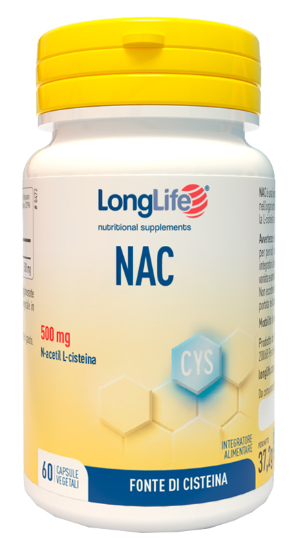 LONGLIFE NAC 60 CAPSULE VEGETALI - Farmacia Dott. Pasquale Russo
