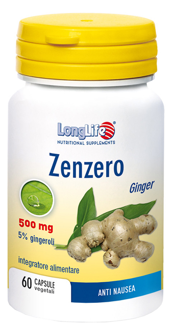 LONGLIFE ZENZERO 60 CAPSULE VEGETALI - Farmacia Dott. Pasquale Russo