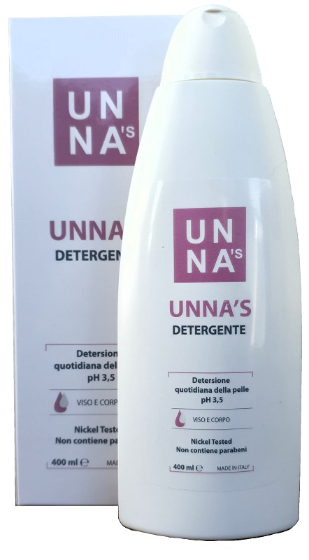 UNNA'S DETERGENTE VISO E CORPO 400 ML - Farmacia Dott. Pasquale Russo
