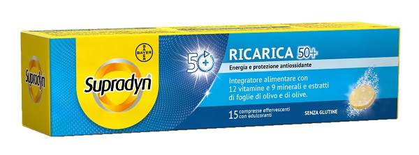 SUPRADYN RICARICA 50+ 15 COMPRESSE EFFERVESCENTI - Farmacia Dott. Pasquale Russo