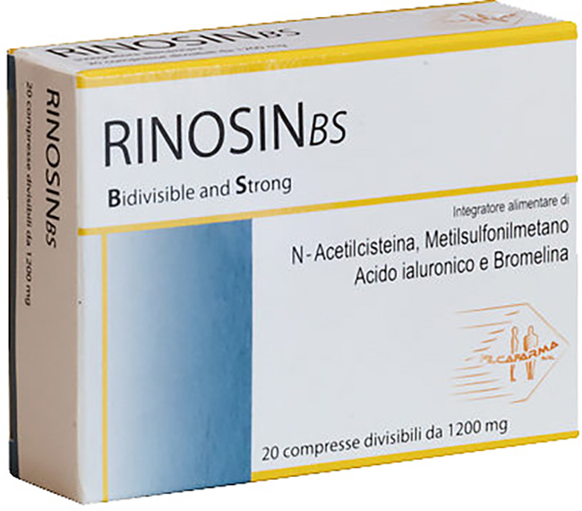 RINOSINBS 20 COMPRESSE DA 1.2 G - Farmacia Dott. Pasquale Russo