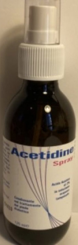 LOZIONE ALL'ACIDO ACETICO 2% IGIENIZZANTE ACETIDINE SPRAY DA125ML - Farmacia Dott. Pasquale Russo