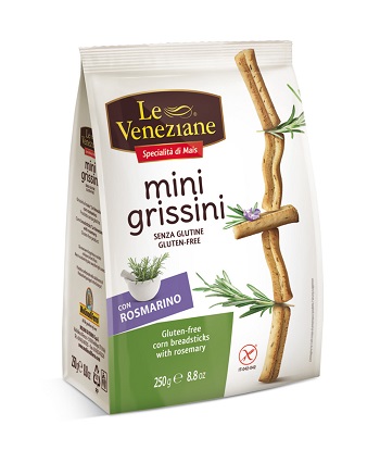LE VENEZIANE MINI GRISSINI ROSMARINO 250 G - Farmacia Dott. Pasquale Russo