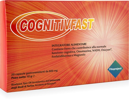 COGNITIVFAST 20 CAPSULE GASTRORESISTENTI DA 600 MG - Farmacia Dott. Pasquale Russo