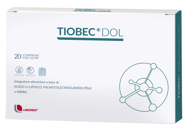 TIOBEC DOL 20 COMPRESSE DA 1455 MG - Farmacia Dott. Pasquale Russo