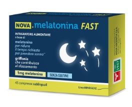 NOVA MELATONINA FAST 45 COMPRESSE 1MG DI MELATONINA - Farmacia Dott. Pasquale Russo